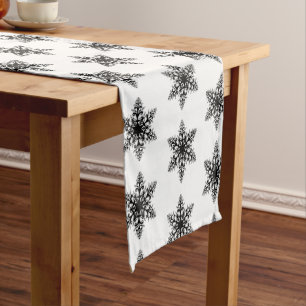 Holiday Snowflakes Table Runner Kurzer Tischläufer