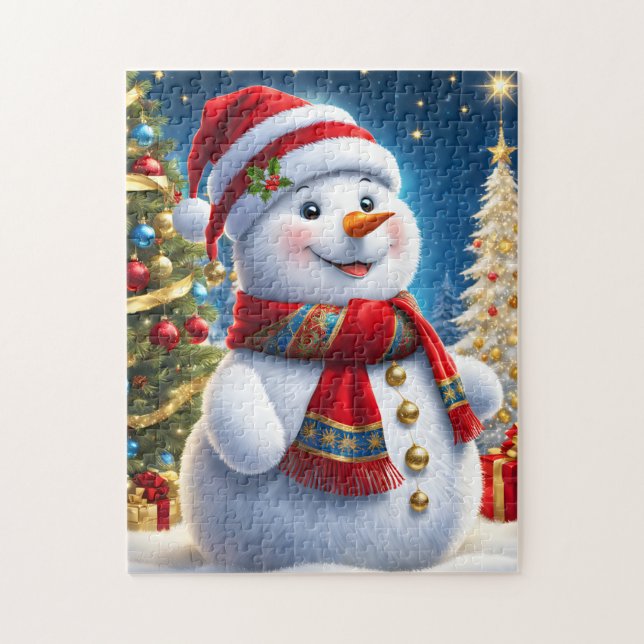Holiday Snowman Game Puzzle (Vertikal)