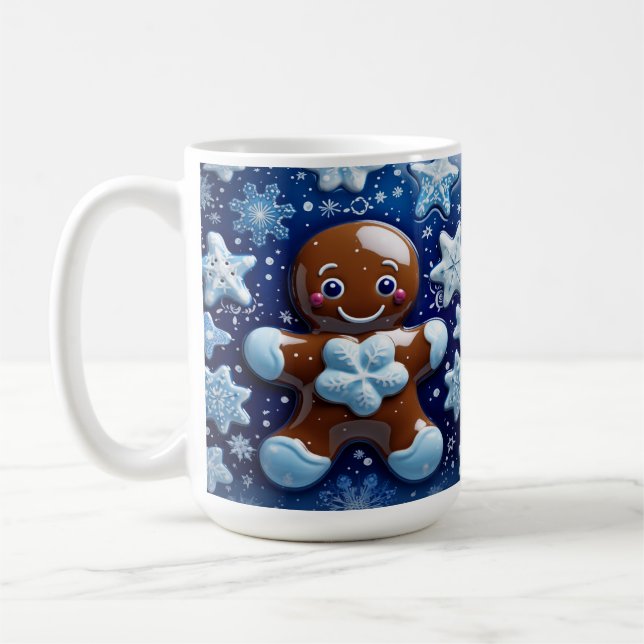 Holiday Spirit 3D Weihnachten Tasse - Feiern und S (Links)