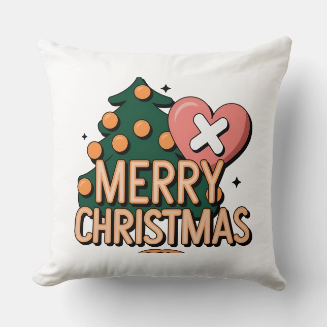 Holiday Spirit Throw Kissen Kissen Kissen (Vorderseite)