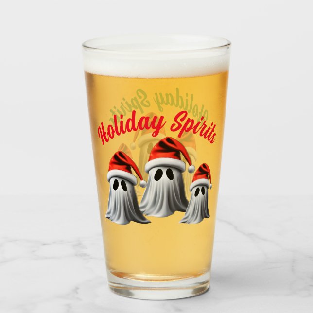 Holiday Spirits Glas (Vorne (Gefüllt))