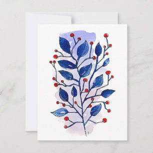 Holiday Sprig Feiertagskarte