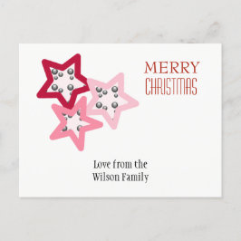 Holiday Stars Feiertagspostkarte
