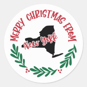 Holiday Sticker aus New York