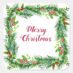 Holiday Stickers Garland