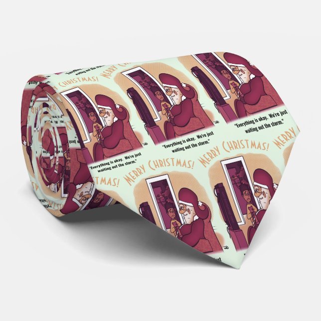 Holiday Storm Neck Tie Krawatte (Gerollt)