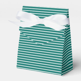 Holiday Streifen Raffiniert | Winter Türkis ll Geschenkschachtel