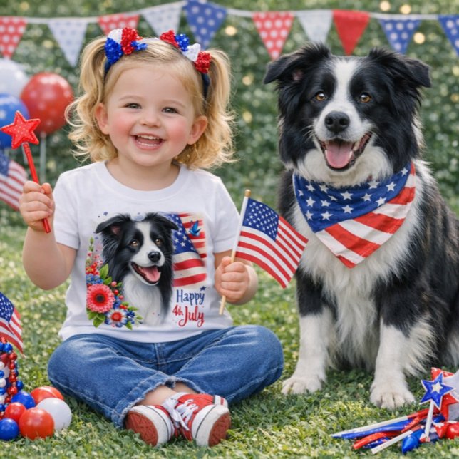 Holiday Style 4. Juli Patriotischer T - Shirt (Von Creator hochgeladen)