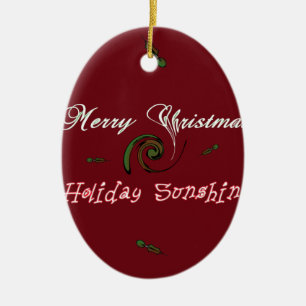 Holiday Sunshine Collection Keramikornament