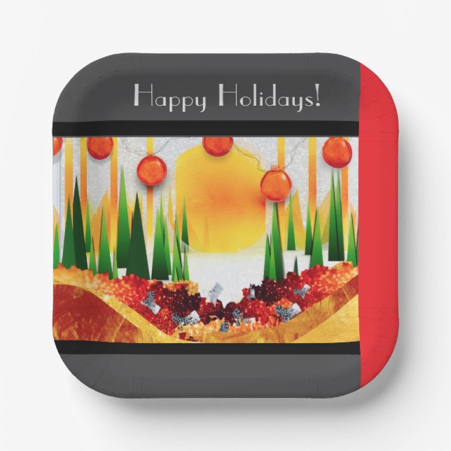 HOLIDAY SUNSHINE WITHIN THE PINES :) PAPPTELLER (Vorderseite)