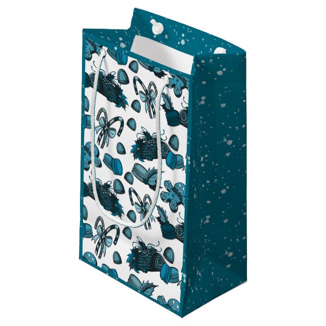 Holiday Sweets- Ice (Solid) Kleine Geschenktüte (Vorderseite Schrägansicht)