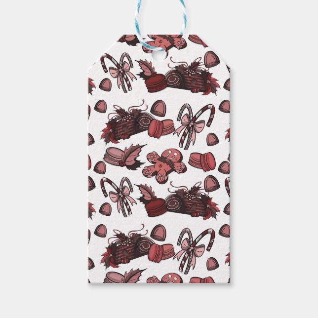 Holiday Sweets- Peppermint (Solid) Geschenkanhänger (Vorderseite)