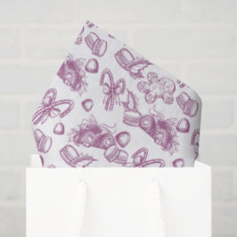 Holiday Sweets- Sugar Plum (Sheer) Seidenpapier