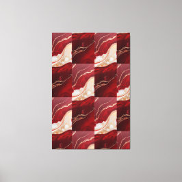 Holiday Swirl Wonder Retro Christmas Canvas Bloom Leinwanddruck