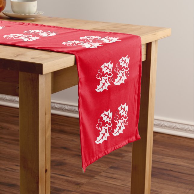 Holiday Table Runner Kurzer Tischläufer (Beispiel)