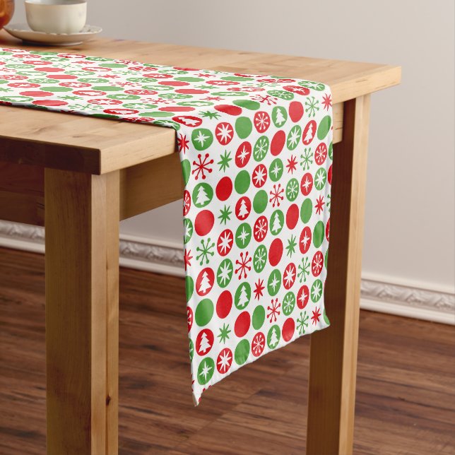 Holiday Table Runner Mittelgroßer Tischläufer (Beispiel)