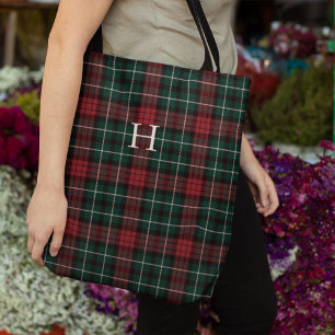 Holiday Tartan Monogram
