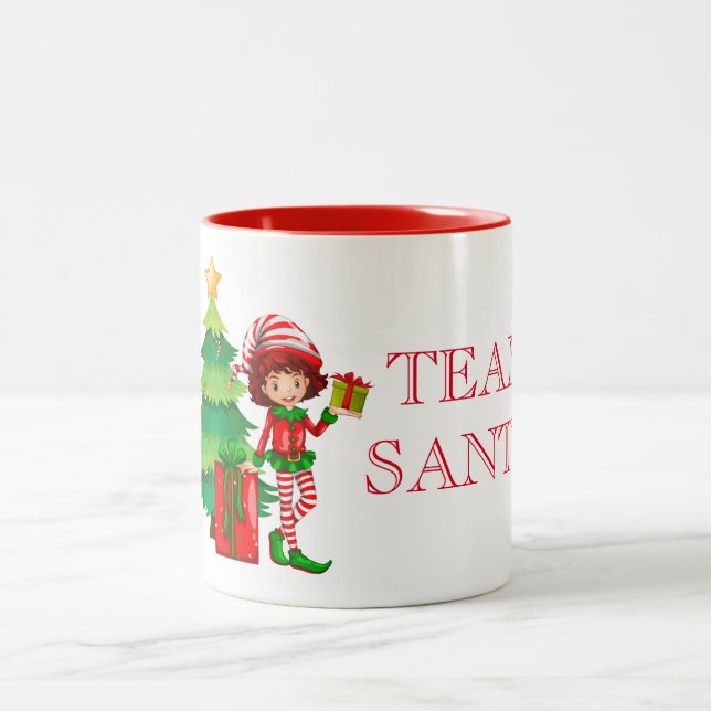 Holiday Team Santa Coffee Tasse (Mittel)