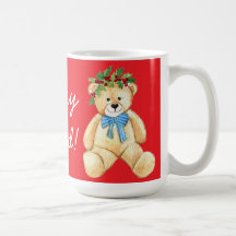 holiday teddy bear, Beary Loved!