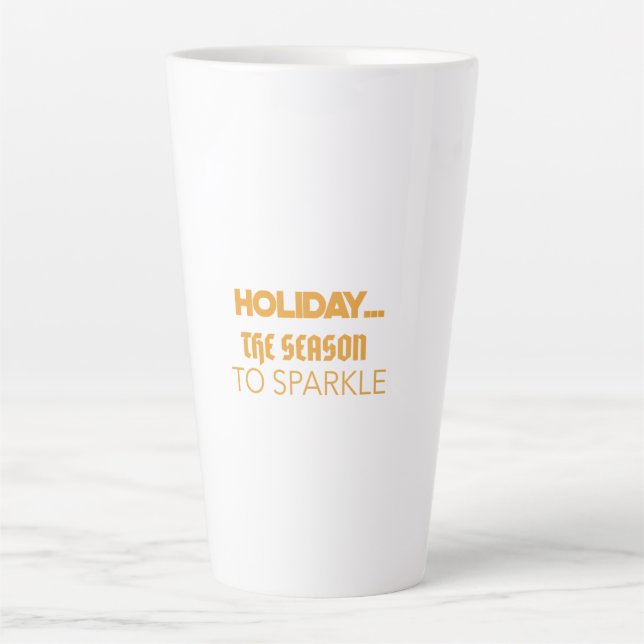 Holiday the season to sparkle milchtasse (Vorderseite)