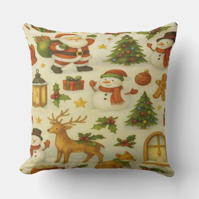 Holiday Throw Pillow Kissen (Vorderseite)
