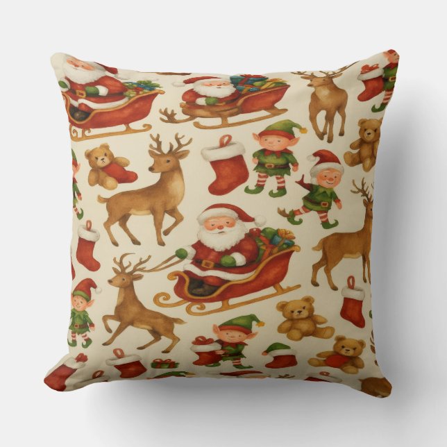 Holiday Throw Pillow Kissen (Vorderseite)