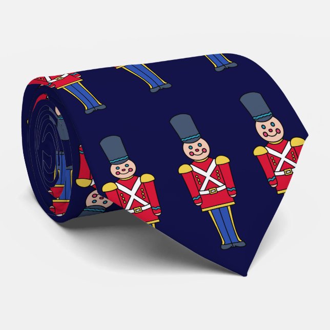 Holiday Toy Soldiers Tie Krawatte (Gerollt)