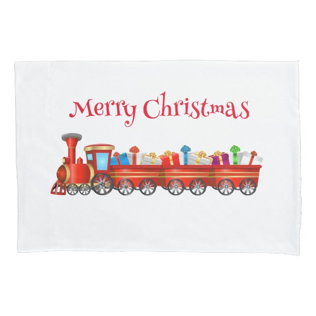 Holiday Train Pillowcase Kissenbezug (Vorderseite)