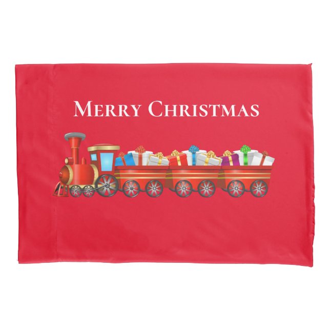 Holiday Train Pillowcase Kissenbezug (Vorderseite)