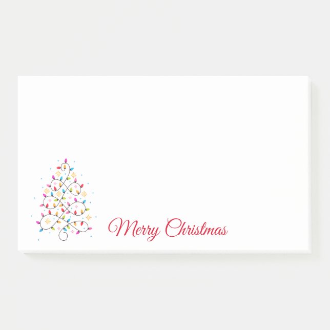 Holiday Tree Post-it-Notes Post-it Klebezettel (Vorderseite)