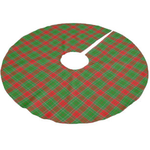 Holiday Tree Skirt Polyester Weihnachtsbaumdecke