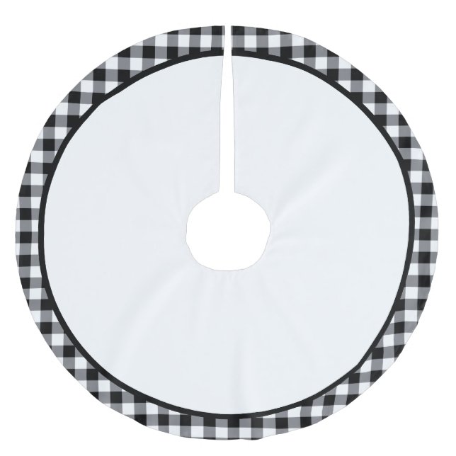 Holiday Tree Skirt Polyester Weihnachtsbaumdecke (Vorderseite)