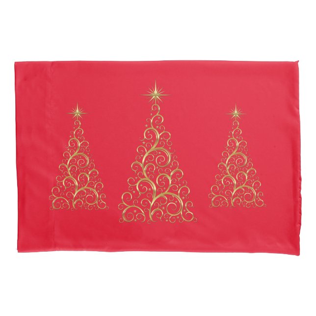 Holiday Trees Pillowcase Kissenbezug (Vorderseite)