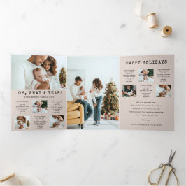 Holiday Trifold Card Dreifach Gefaltete Einladung