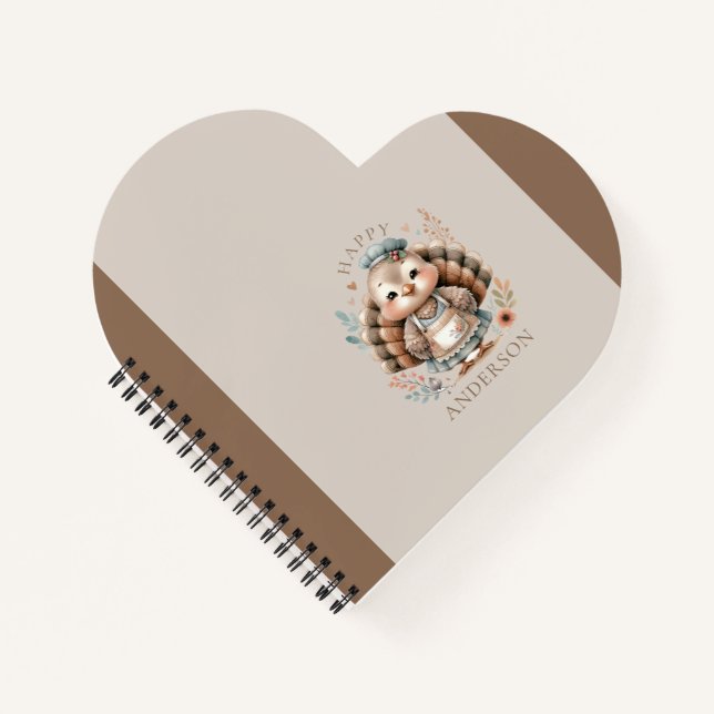 Holiday Türkei Hinzufügen benutzerdefinierten Text Notizbuch (Vorderseite)