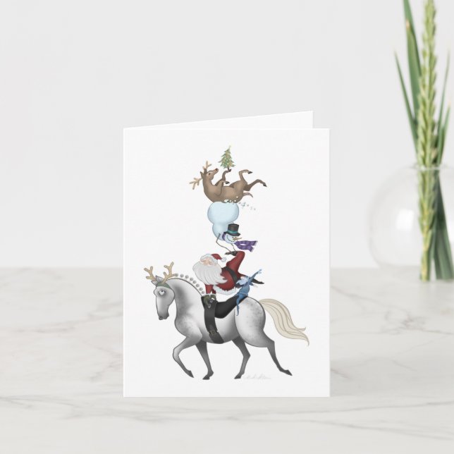 Holiday Vaulting Notecard Feiertagskarte (Vorderseite)