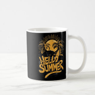Holiday Vibe Hello Summer Sunshine Beach Bean Kaffeetasse