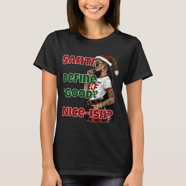 Holiday Vibes Tri-Blend-Shirt T-Shirt (Vorderseite)