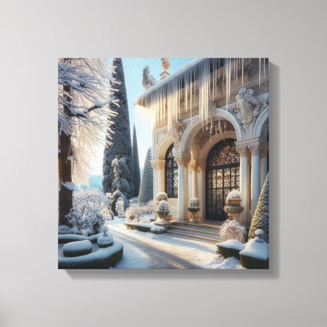 Holiday Winter Ein perfektes Wochenende in Locarno Leinwanddruck (Vorderseite)