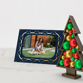 Holiday Wishs Filigree Gerahmtes Foto