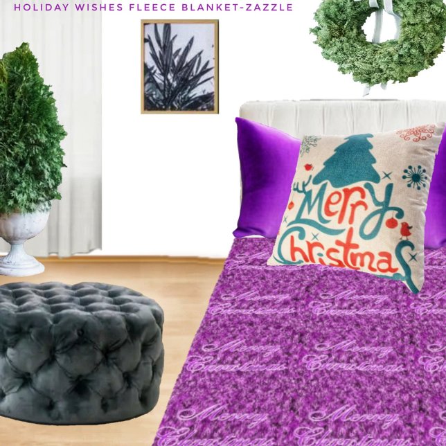 Holiday Wites Fleecedecke (Von Creator hochgeladen)
