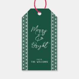 Holiday Wrapping ASANOHA Japanisches Kimono Muster Geschenkanhänger