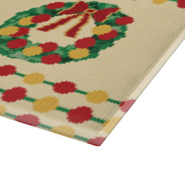 Holiday Wreath Knit Schneidebrett