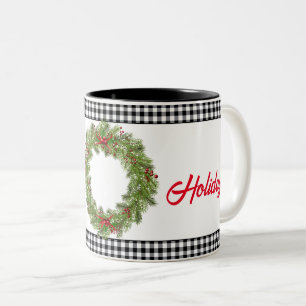 Holiday Wreath Tasse