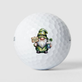HolidayGolfBalls St Pats  Let the Shannagins Begin Golfball