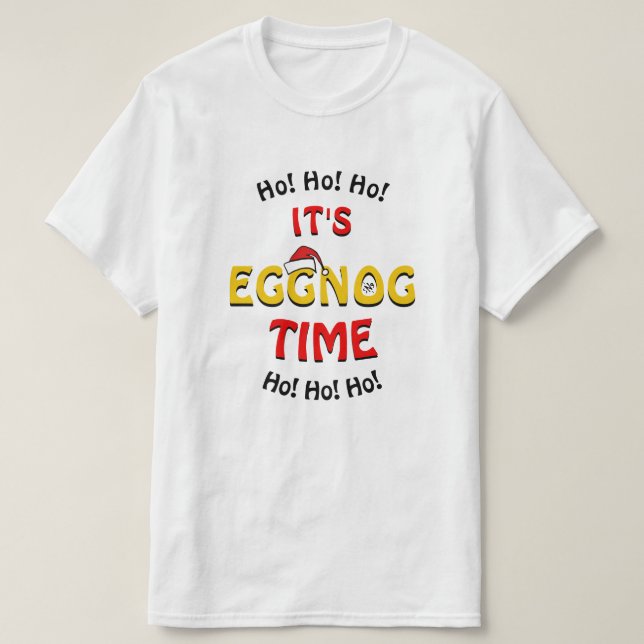 Holidays Eggnog Witzhemd T-Shirt (Design vorne)