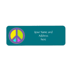 holiES - farbiges PEACE-Zeichen + Ihre Ideen