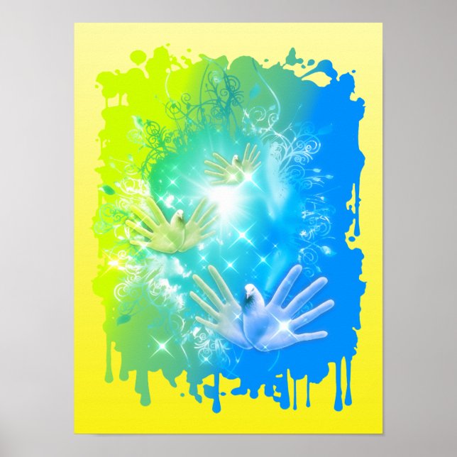 holiES - Fliegertauben ART Poster (Vorne)