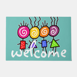 holiES - HOLI BEST FREUNDE + Ihre Ideen Fußmatte