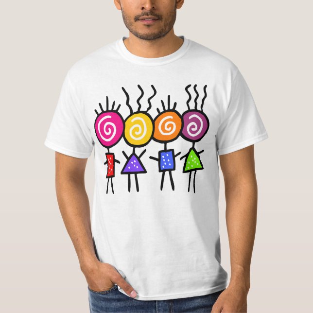 holiES - HOLI BEST FREUNDE + Ihre Ideen T-Shirt (Vorderseite)